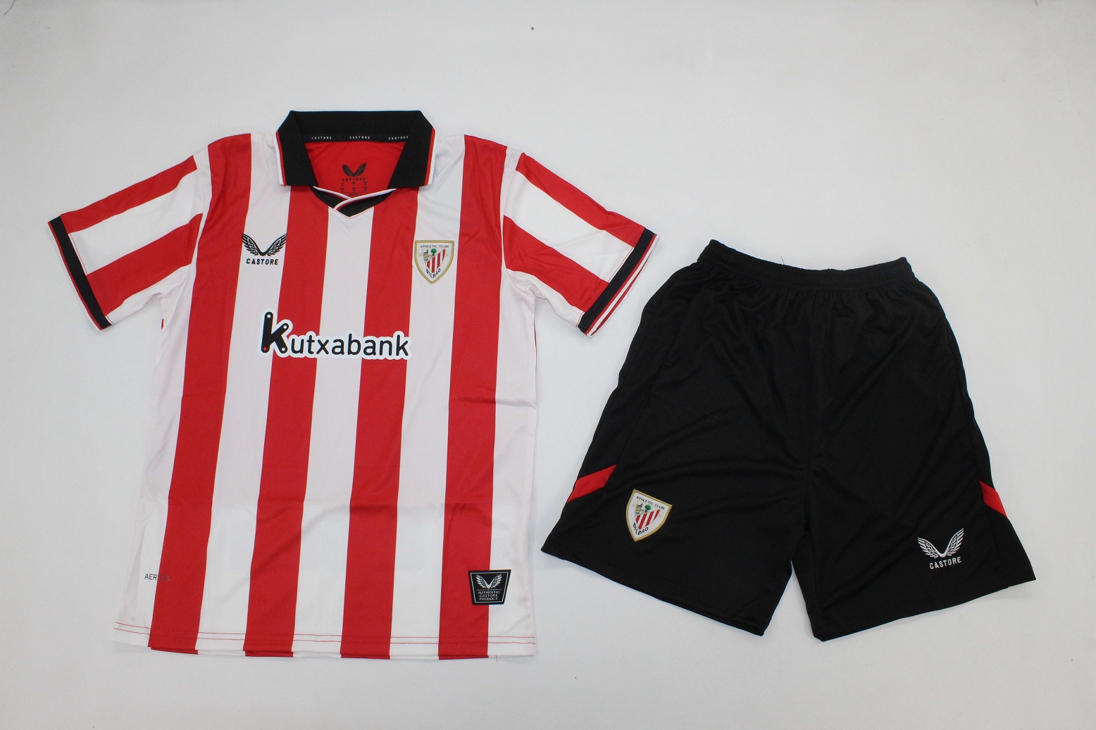 Kids-Athletic Bilbao 25/26 Home Soccer Jersey